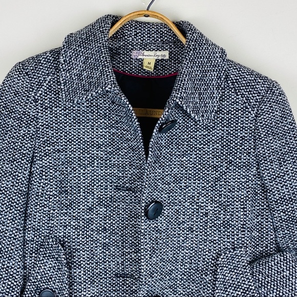 American Rag cie 1984 || Tweed Pea Coat; Size M - Picture 5 of 14